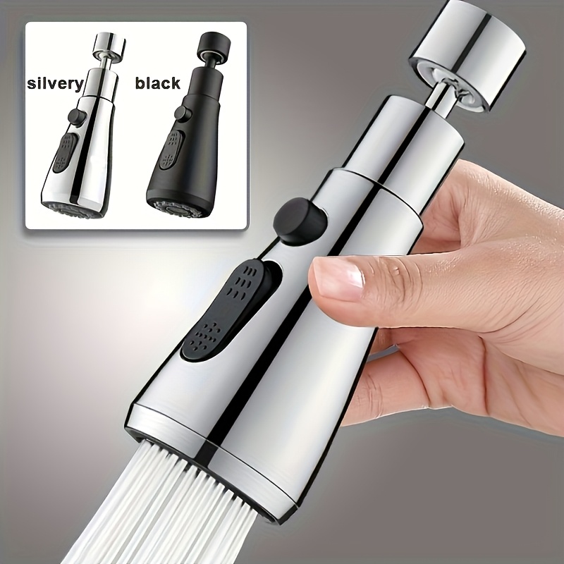 Accesorio de cocina multiusos para grifo, con rotación de 360°, múltiples modos de sali...