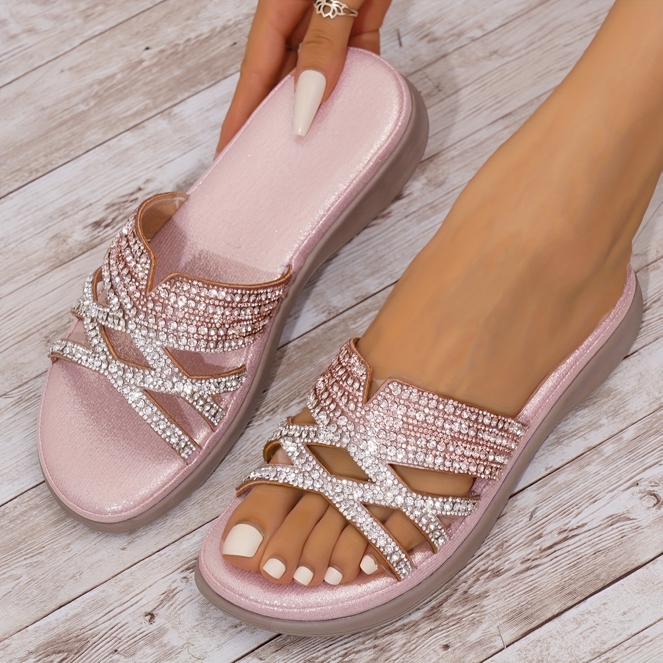 2025 Anti-toe Bohemian Slippers, Women Shoes Elegant Women Shoes Shoes