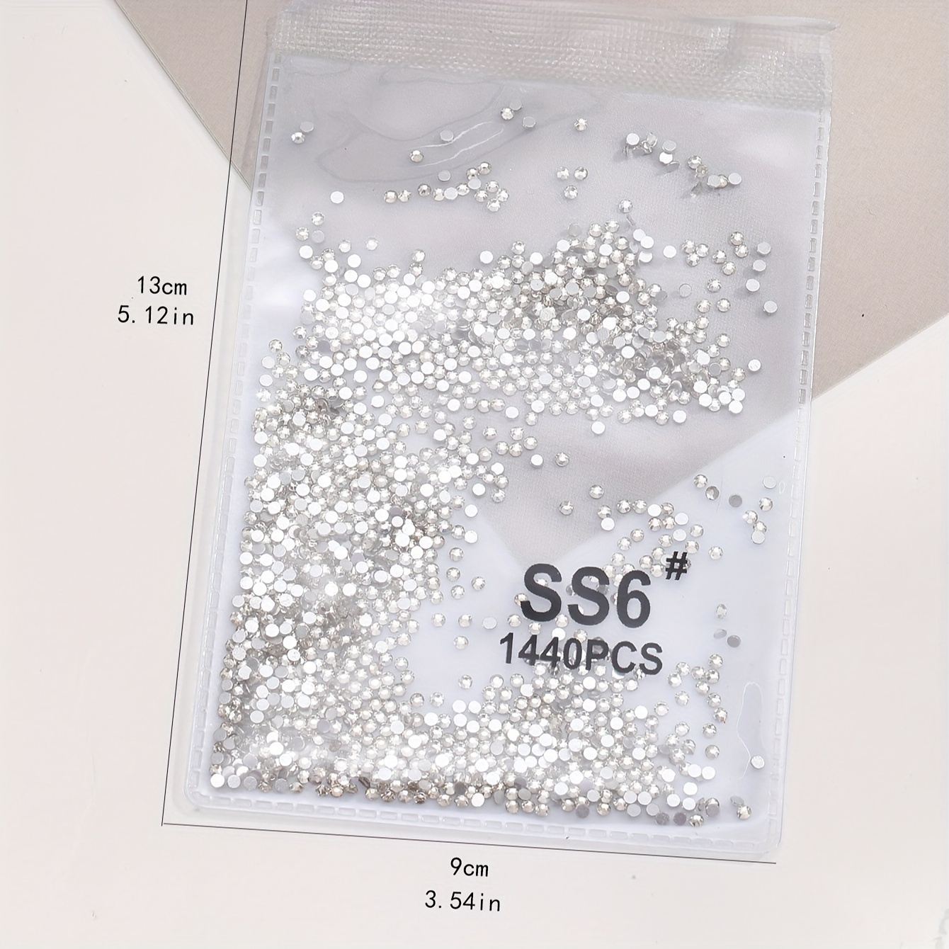 1440pcs Large Diy Diamonds - Nail Decorations - Oil-free