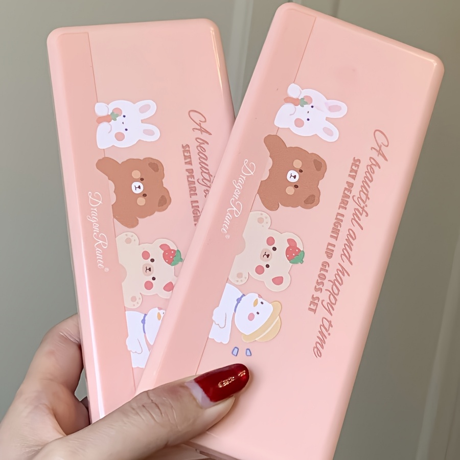 10 st. läppglansset i låda - enkel att applicera med fint glitter, läppglans som återfuktar och inte fastnar, blandad färgpalett för alla hudtyper - beauty & health - Temu Sweden