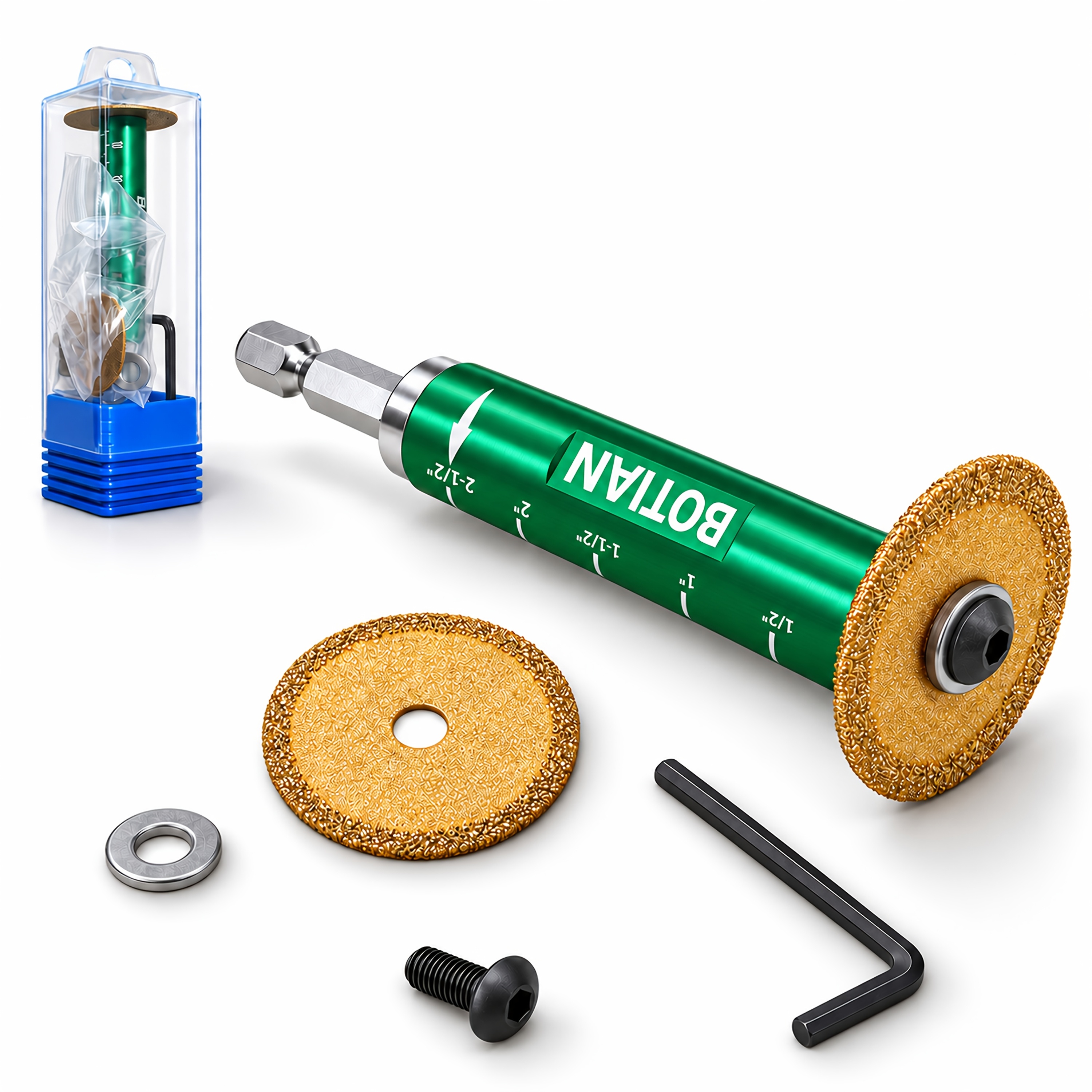 TEMU Coupe-tube / 2 lames diamantées, de coupe réglable, convient aux tuyaux PVC, largement utilisé pour divers tubes en plastique PVC, PPR, CPVC /