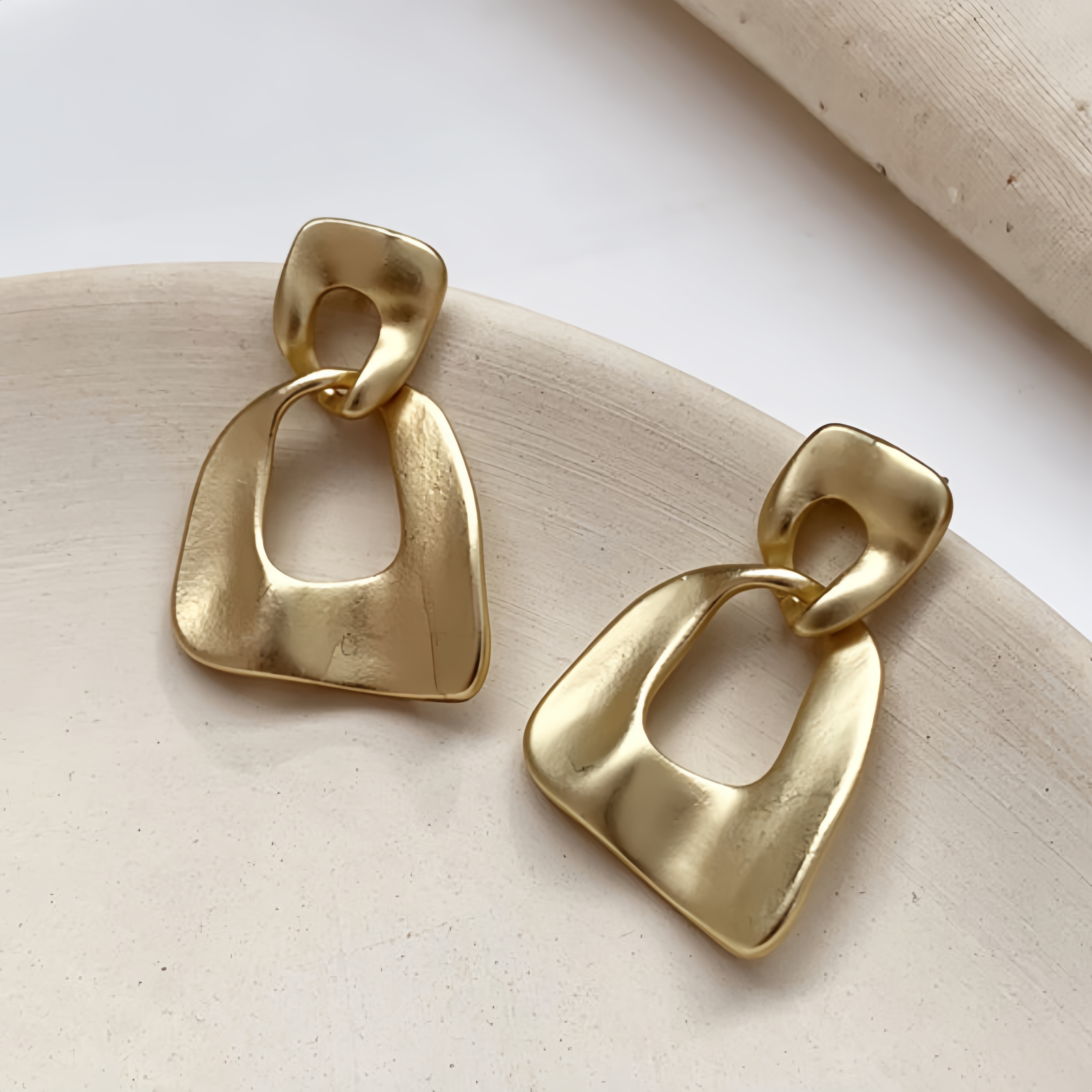 Irregular Geometry Earrings for Women