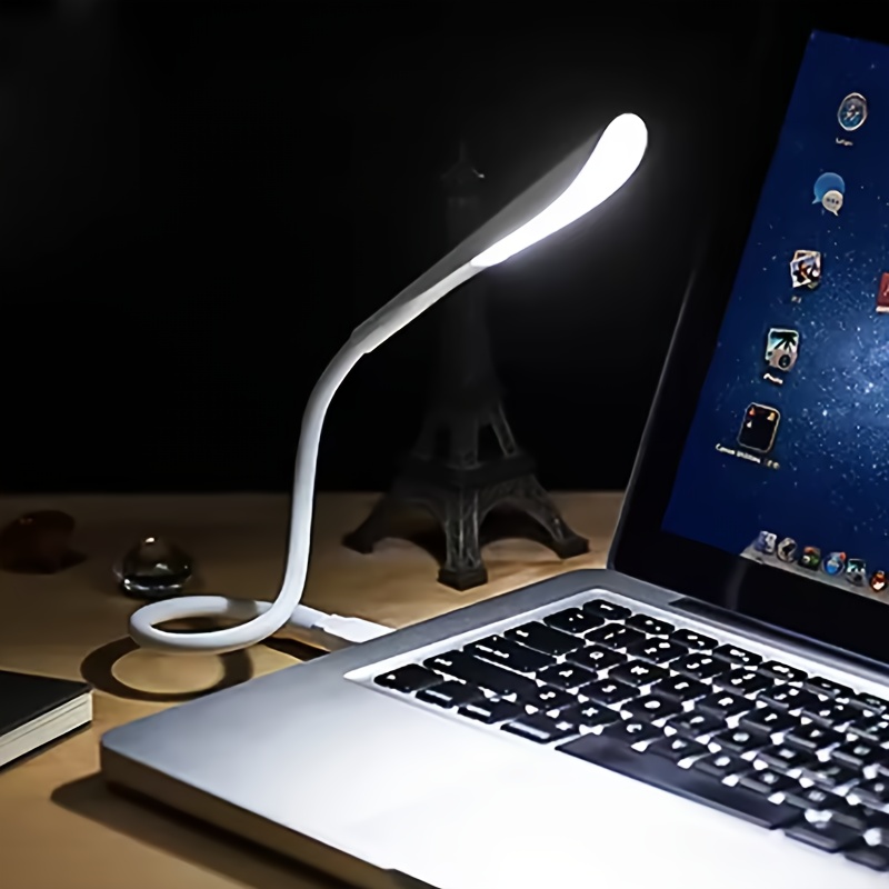 Lámpara de escritorio LED para cuidado de los ojos con conexión USB, luz nocturna portátil, lámpara de lectura para dormitorio, lámpara de alta brillo para oficina, luz de emergencia con banco de energía portátil