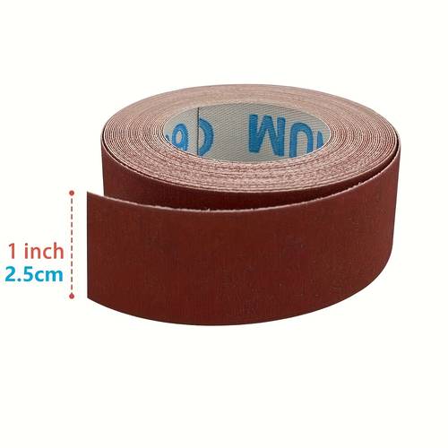 1 inch emery cloth roll continuous sandpaper 2m 5m suitable for wood sanding metal polishing and auto detailing
