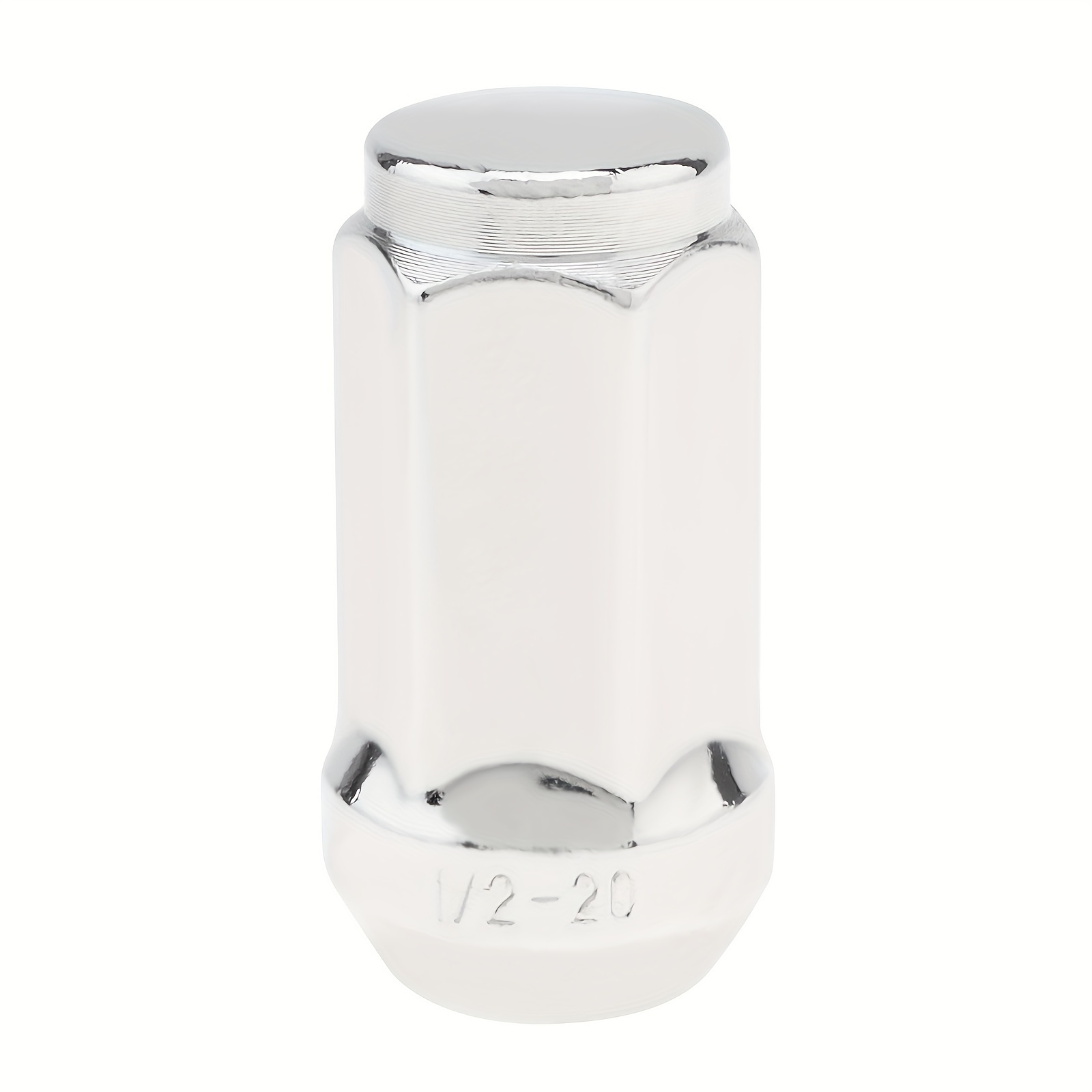 1/220 1.9inch Tall 3/4inch Hex Closed End Chrome Lug Nuts Cone Seat Fit For Ford/ Explorer