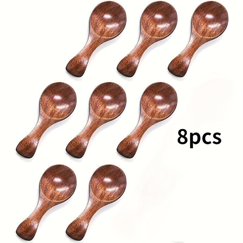 Temu 8Pcs Mini Wood… - image