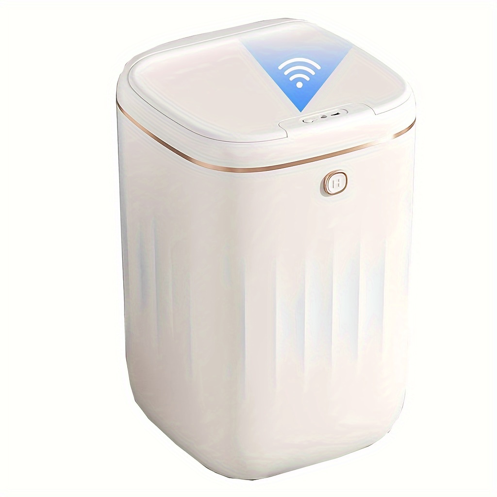 Automatic Trash Can 20 Liter Touchless Waste Basket Motion Sensor Garbage Bin For Kitchen Bedroom