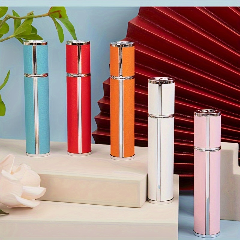 

Leak-proof 10ml Travel Perfume Atomizer - Portable, Refillable Mini Cologne Dispenser With Metal Matte & Glass