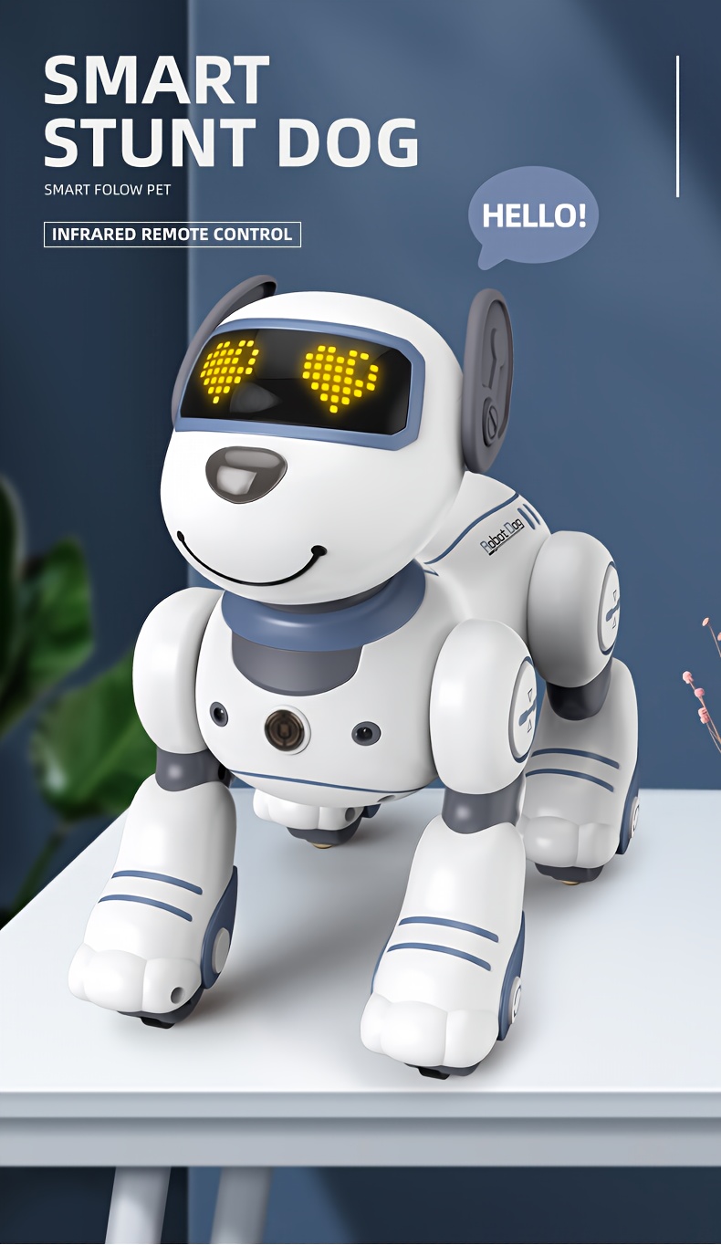 remote control toys rc robot infrared remote control electronic dog singing and dancing ideal gift for family or friends birthdays christmas halloween Product details 0