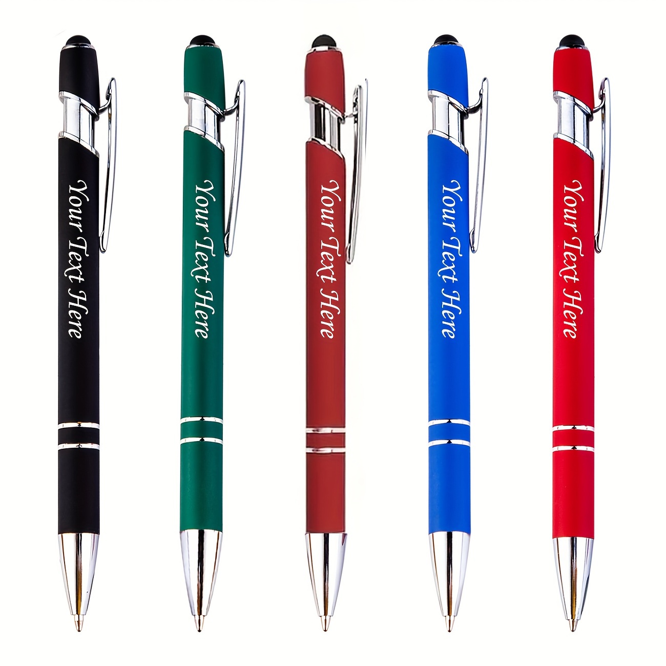 

Custom Engraved Metal Pen - Personalized Touch Screen Stylus, Ideal Gift For Men & Women, Perfect For Corporate Names, Father's Day, Mother's Day, Birthdays & Parties