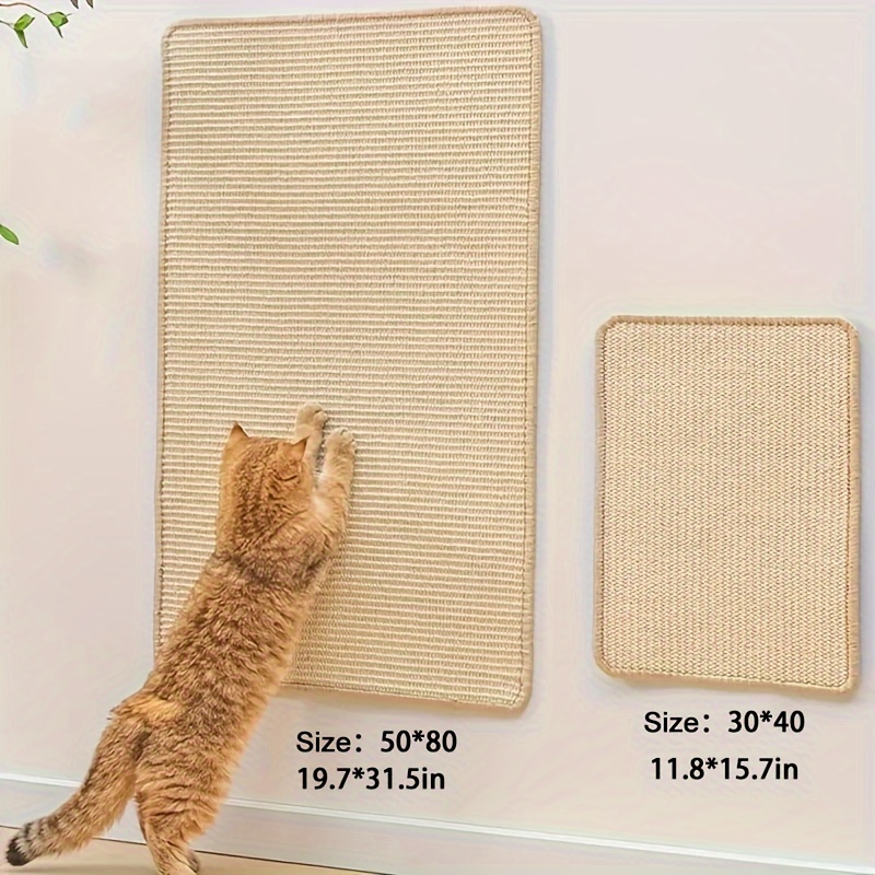

Cat Scratcher Mat Natural Sisal Cat Scratch Mats Scratching Pad Protect Carpets And Sofas