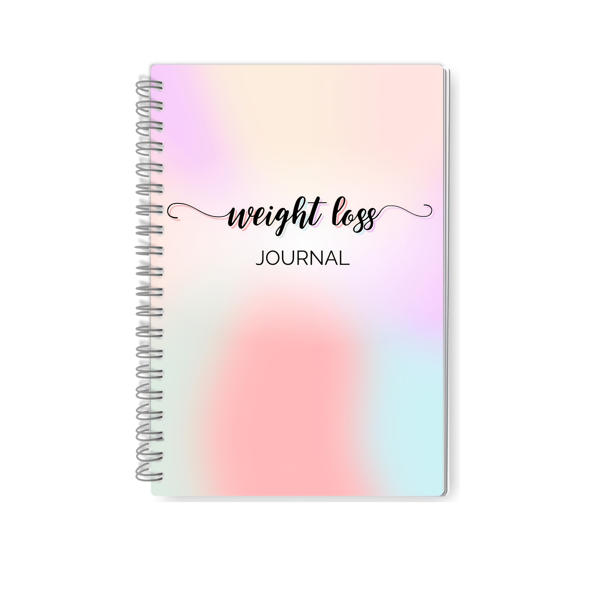 TEMU A5 # Month Weight Loss Journal| And Weekly Exercise, Following Set Goals And Successfully Them, Weight Loss And Body Measurement