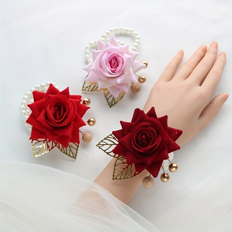 

1pc Vif Simulé Poignet Mariée d' Poignet
