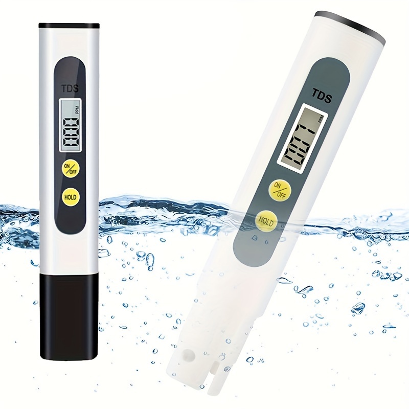 

Cloud Prime Portable Tds Water Quality Test Pen - Digital Display, Battery-powered, Non-rechargeable, Ideal For Indoor Use