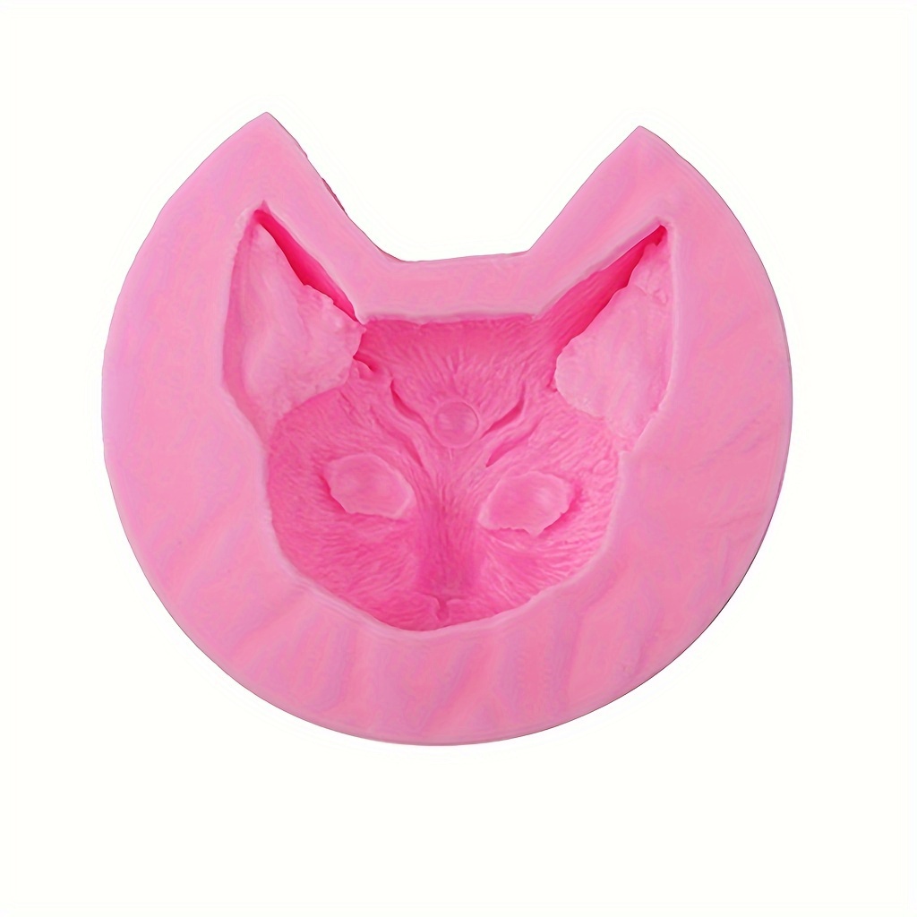 1pc * Skull Silicone Mold For Resin Casting, Gothic Style Animal Heart-shaped Molds, DIY Craft, Jewelry Making, Halloween Decor, Plaster Ornament