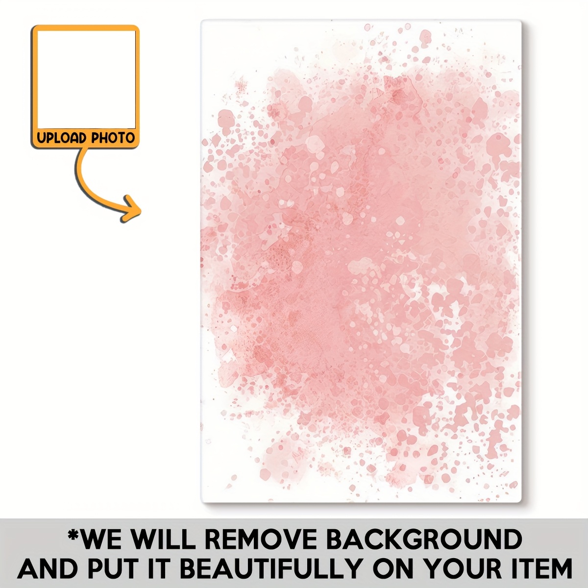 TEMU 2d Flat, 2d Flat, Custom Photo - Gift For Pet Lovers - Personalized Poster