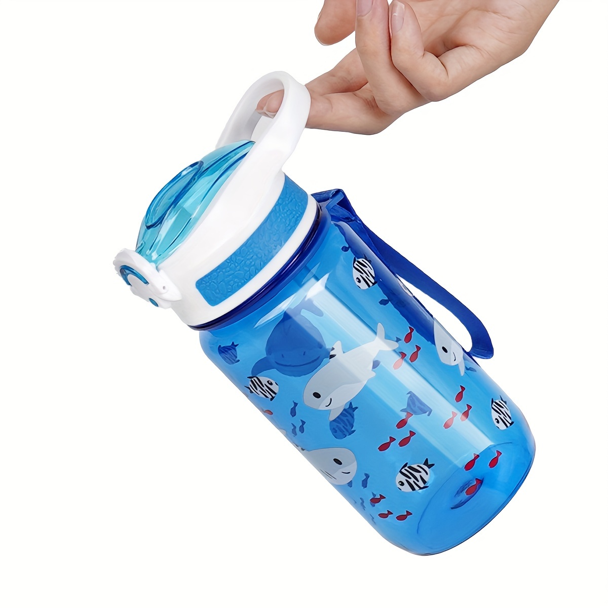 1pc Of Cute Cartoon Straw Cup
