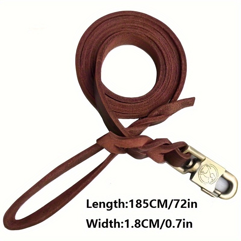 Image of Dog Leash With A Comfortable Handle And Sturdy Clasp, Suitable For Types Of Large And Medium Dogs, As Well Dogs, Without Battery