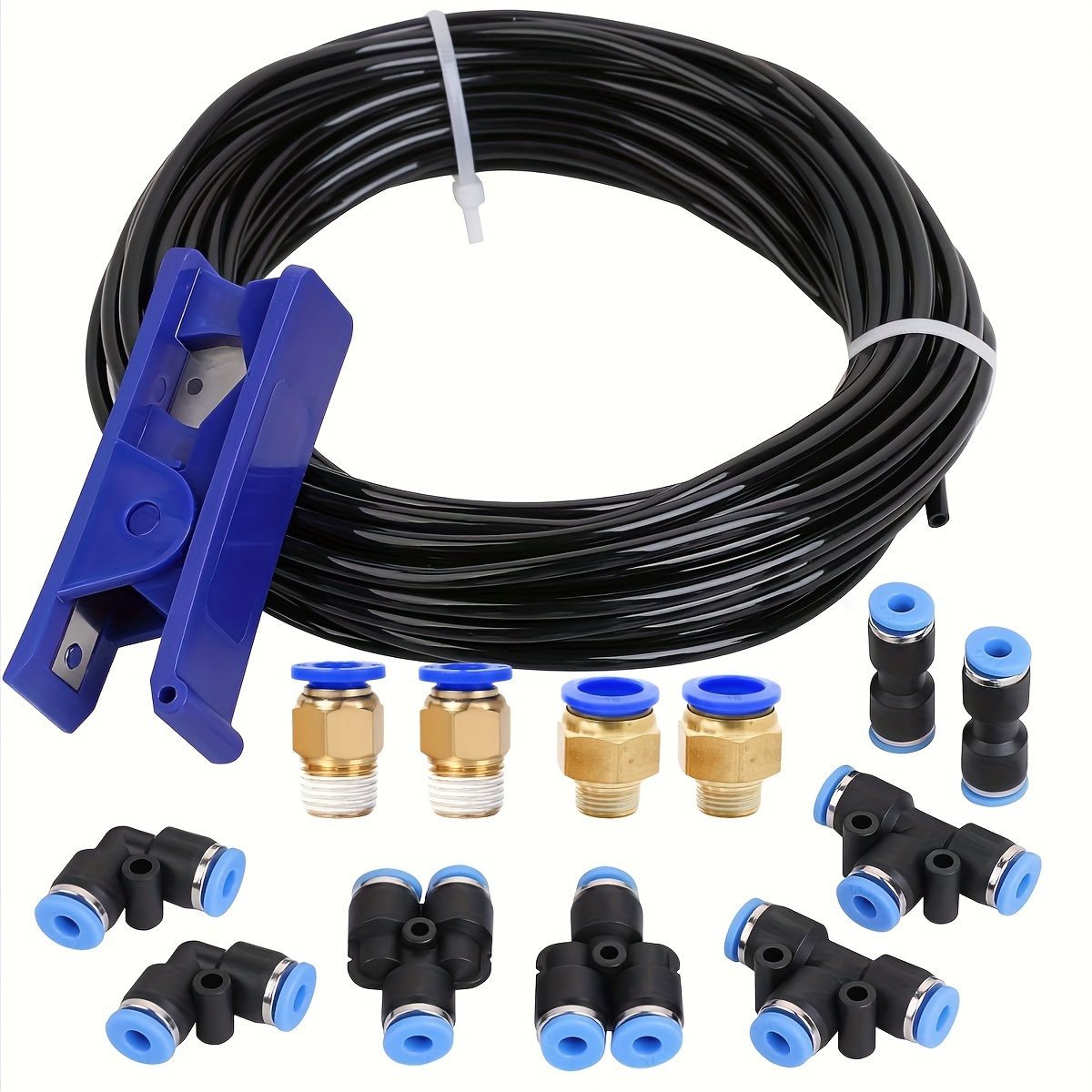 Amazon.com: Moxweyeni Push to Connect Fittings Air Line
