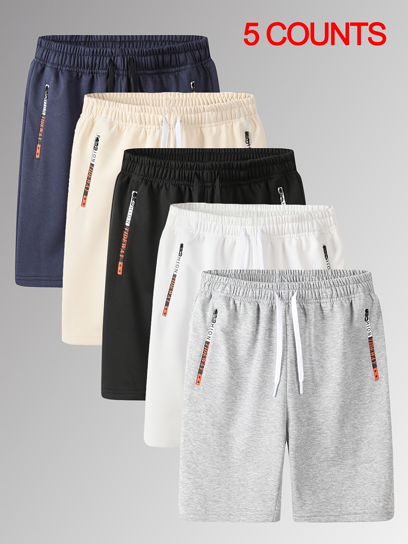 【送料&関税込】Patou Cotton Short Pants With Logo Cotton Cargo Shorts for Men with Multi Pockets Plus Size