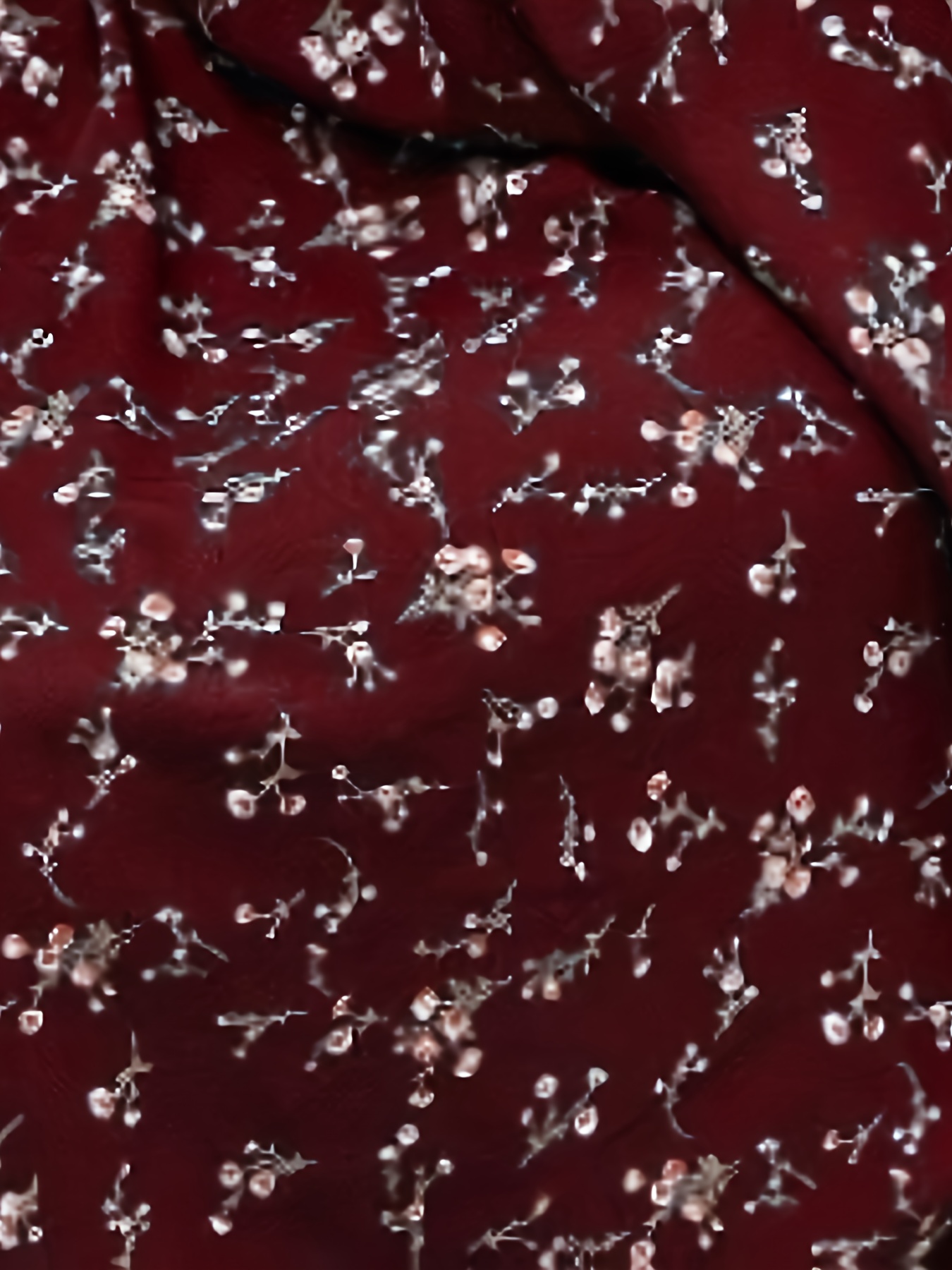 womens elegant floral print v neck midi dress ruffle sleeves - Temu