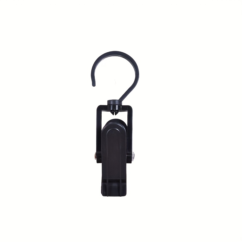 4-pack Durable Abs Outdoor Canopy Hook Clips - Multi-functional Hanging Clips For Camping, Travel - Hang Clothes, Towels, Gear - Not Charged, Flint Rod Not Included