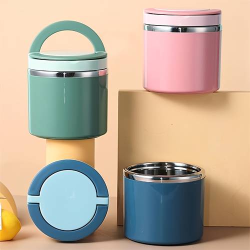 soup thermo for hot food insulated food jar with handle wide mouth leak proof food containers stainless steel lunch box for travel outdoors