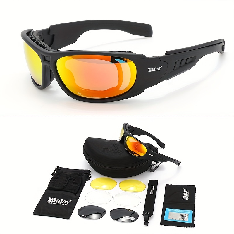 TEMU Outdoor Sports Bicycle Windproof Goggles, Cycling Accessories