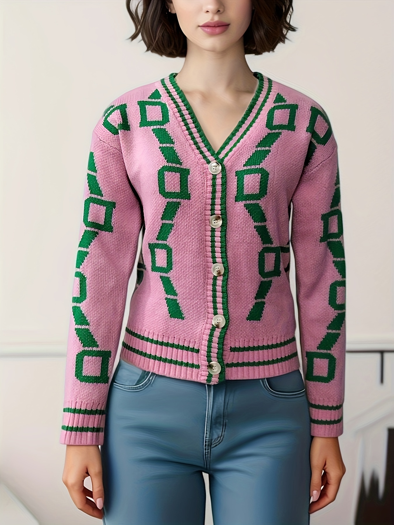 Hades Cardigan F Cardigan Alphabet Jumper HADES Alphabet F