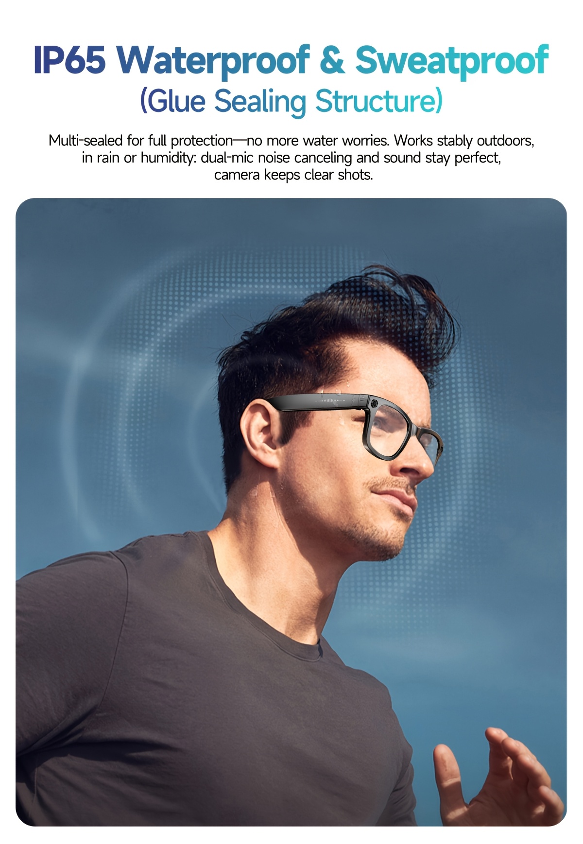 translating   8mp hd camera wireless calling music   wi fi transfer hd recording photo recognition swipe   dual mic noise reduction anti shake shooting   interpolated photos magnetic charging Product details 9