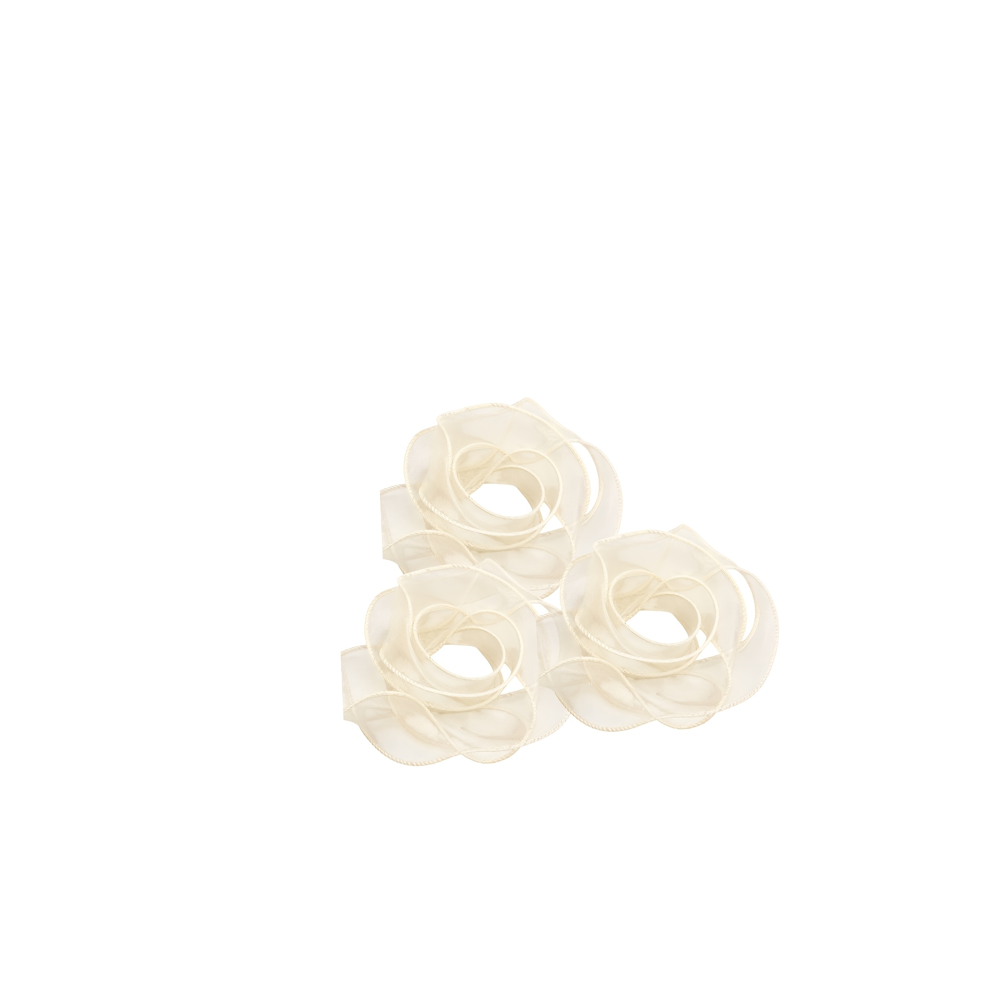 TEMU 3 Rotoli di Nastro di Imballaggio Beige, Nastro Decorativo per Fare Fiocchi, Nastro con Nappe a per Avvolgere di Matrimonio, Bouquet Nuziali,