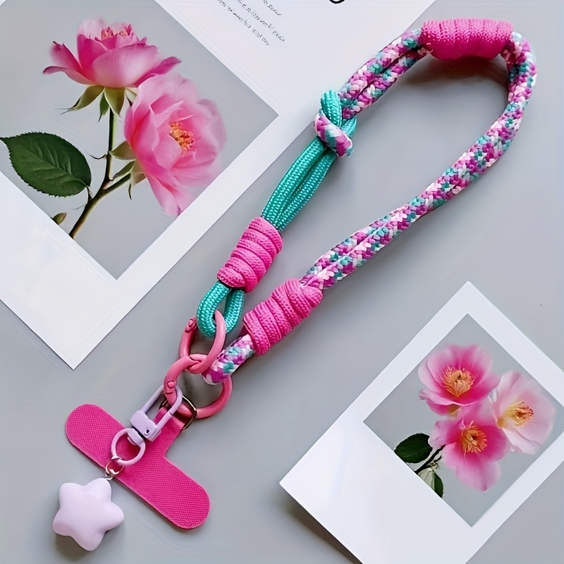 Handgelenkschlaufe Für Handy – Universelles Armband Aus Polyester Mit Lederschnalle | Hält Phone Sicher & Hände Frei