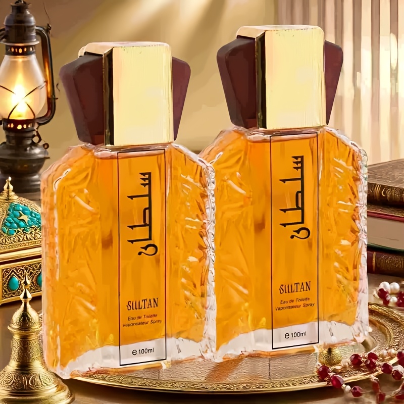 Image of 2 100ml Bottles Of Arabian Collection Unisex Eau De Parfum - Exotica - Vegan & Long Lasting For Men And Women, Perfect For , Make The Perfect Everyday/ Holiday Gift Set For Yourself And .
