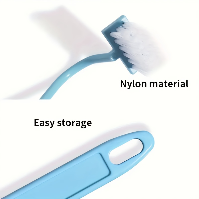 V-Shaped Toilet Brush Set, Dead-Angle-Free Design