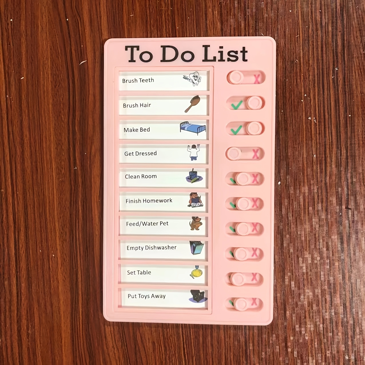 TEMU Family Daily Planner, Detachable Blank Planner And White Paper, Weekly Chore List, Habit - Available In 5