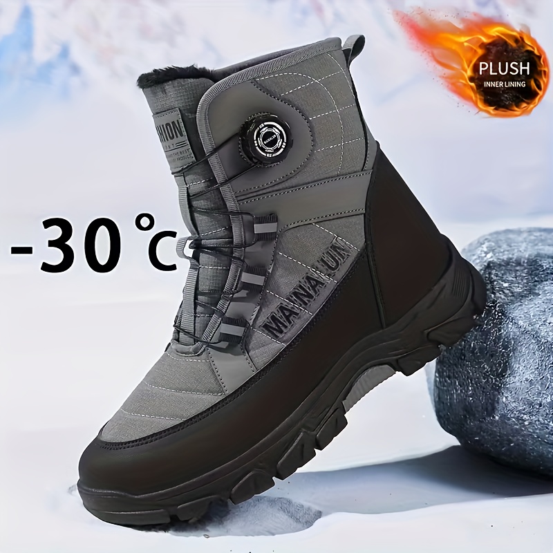 1 pair of high   boots suitable for winter wear comfortable and fashionable warm and   comfortable to put on   on the sole large size suitable for daily wear outdoor walking leisure sports daily commuting