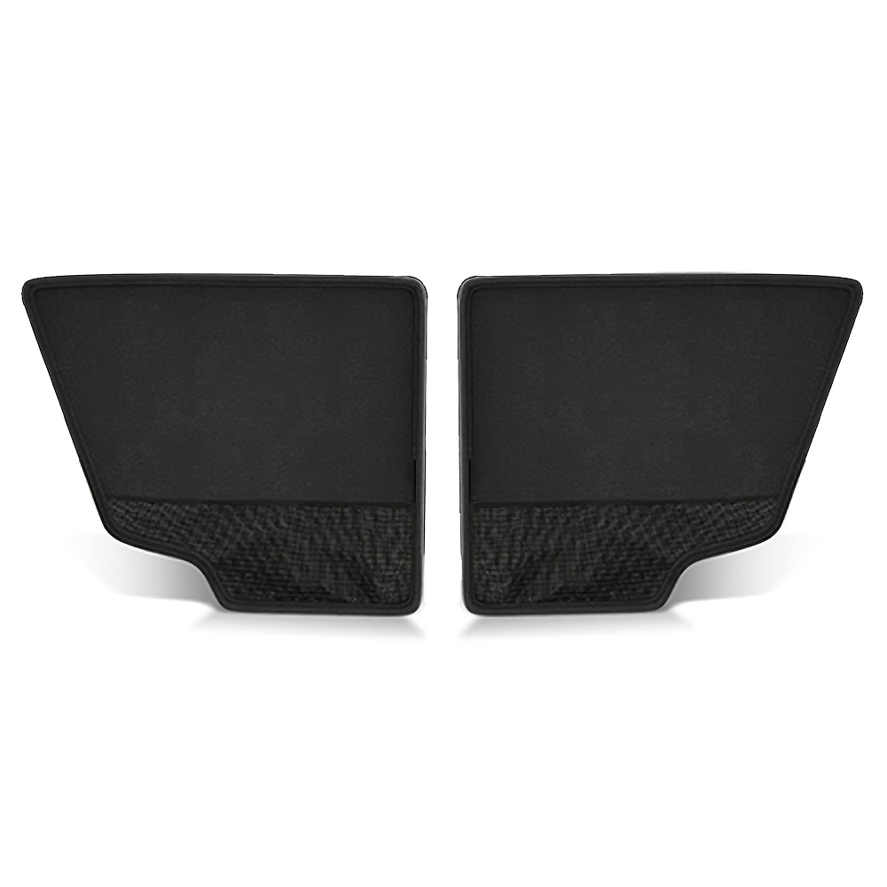 Image of 2pcs Extra Large & Thick Anti-pet Scratch Vehicle Door Protectors - Durable 600d Pvc, Fit For Cars, Trucks, Suvs - Black, Doors Safe From Claw Damage