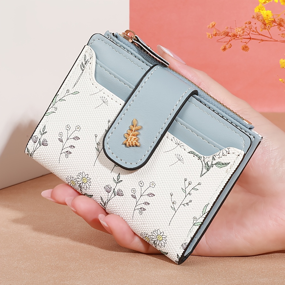 TEMU 1pc Portafoglio da donna - Design , chiusura con chiusura, per carte e monete
