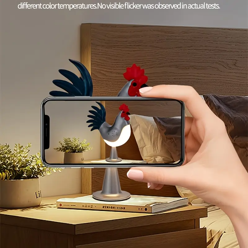 1pc creative decorative table lamp led small table lamp night light bedroom cordless table lamp bedside lamp touch switch usb charging three tone light reading lamp for reading suitable for bedroom dining room living room kitchen reading room lighting atmosphere decoration valentines day christmas and holiday gifts Product details 2