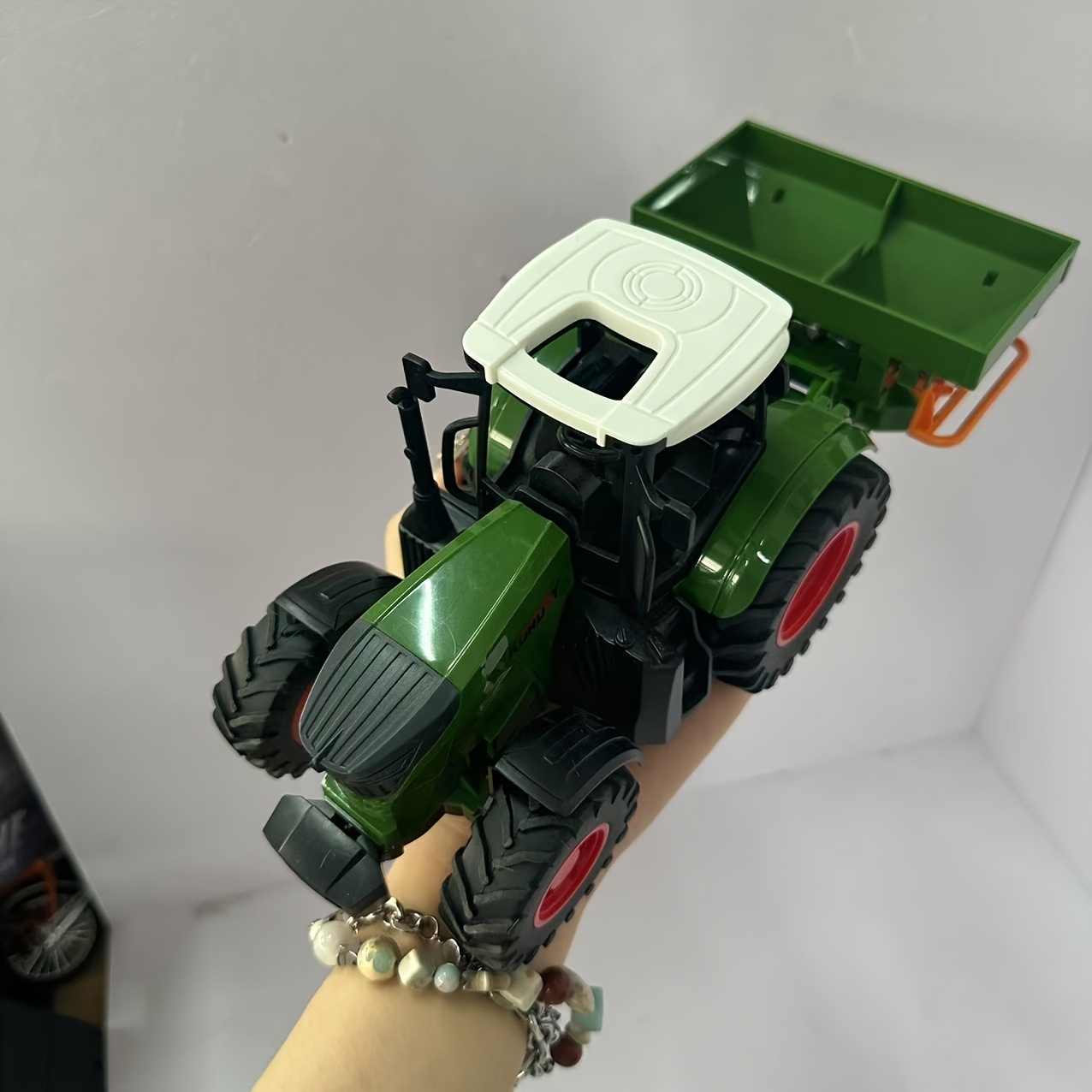 Agricultural Tractor Toy with Farming Tool