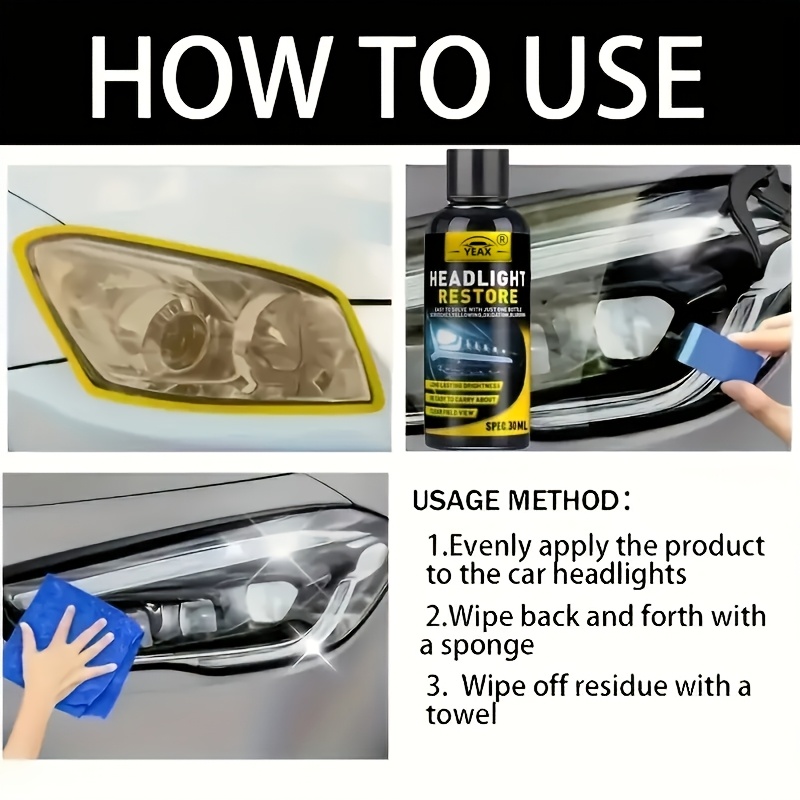 Professional Car Headlight Restoration