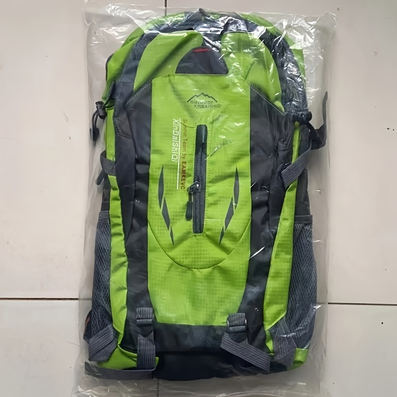TEMU Men's Backpack Large Capacity Outdoor Sports Bag Hiking Climbing Bag Multifunctional Camping Bag Sports Cycling Bag Casual Lightweight Backpack