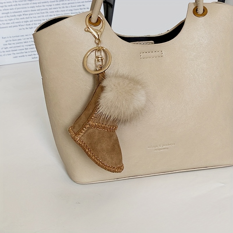 TEMU Nuovo Ciondolo per Borsa Stivaletti da a Stella Marina, Borsa Decorativa da Appendere, Accessorio per Borsa con Intrecciata