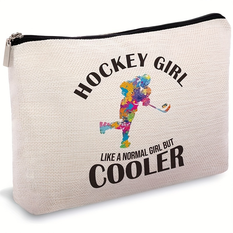 

Hockey- Makeup Bag - For & , For Birthdays & Christmas