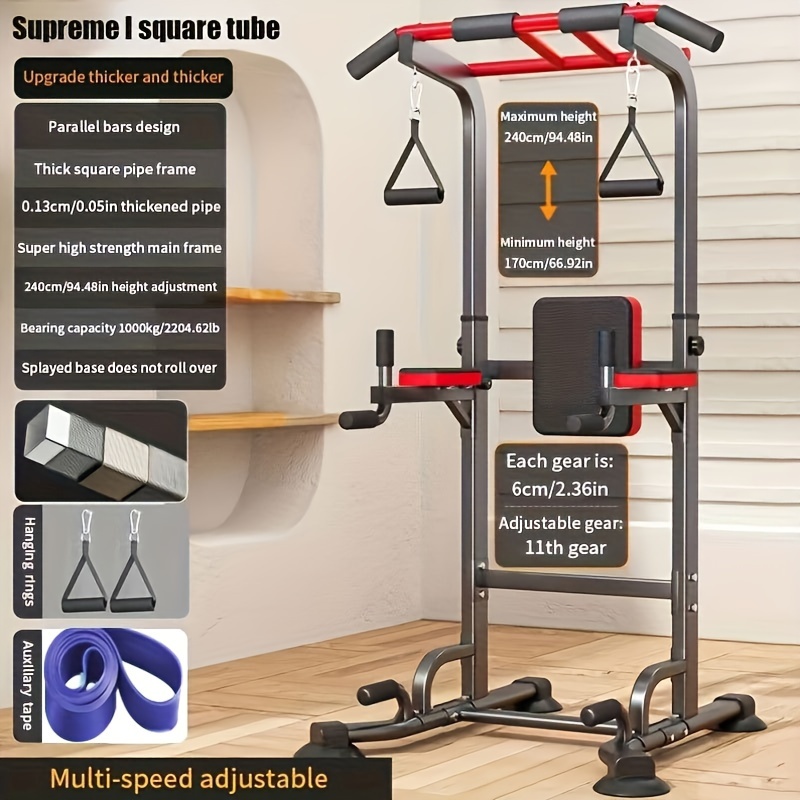 

11 Height Adjustment, Suitable For The , Horizontal Bar Backrest/ / - New Iron - , Not , 1000kg