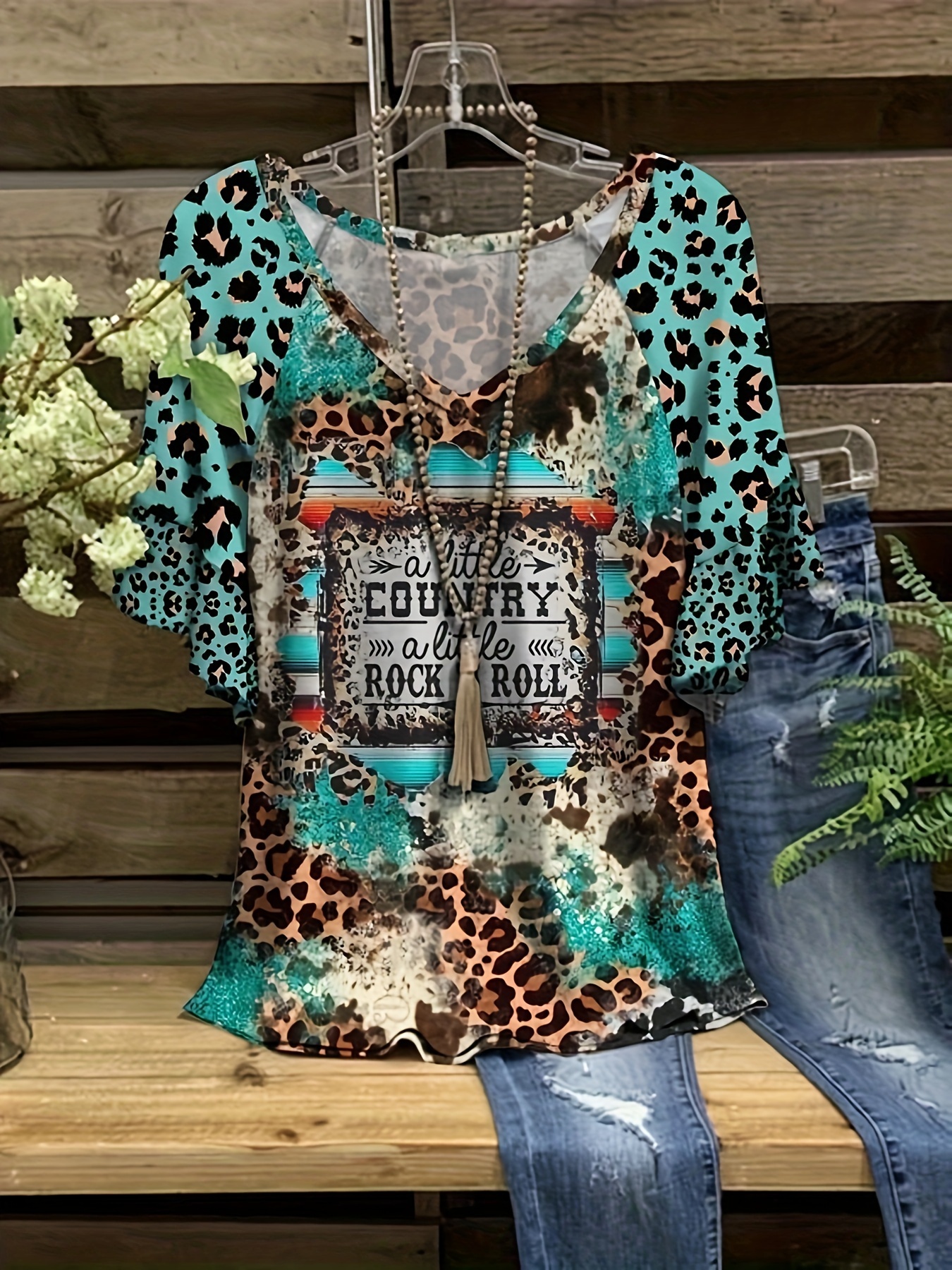 Turquoise Shirts For Women - Temu United States