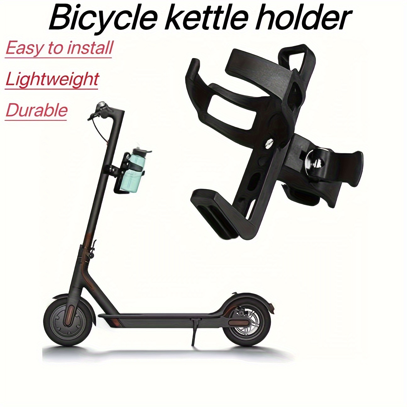 

360-degree Swivel Bike Bottle Holder - Pp Material - Suitable For All Bikes And Electric Scooters