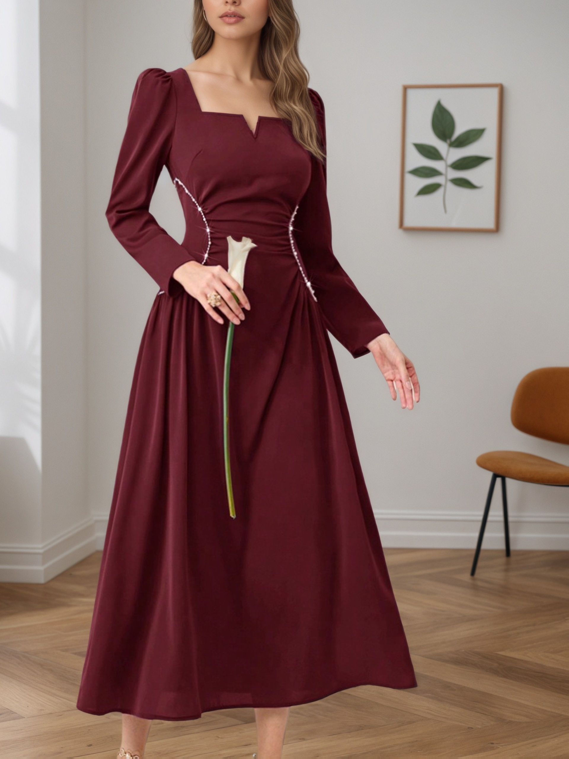 green emerald velvet dress Naomi Fit and Flare Special Occasion Dress in Juniper  Aureva