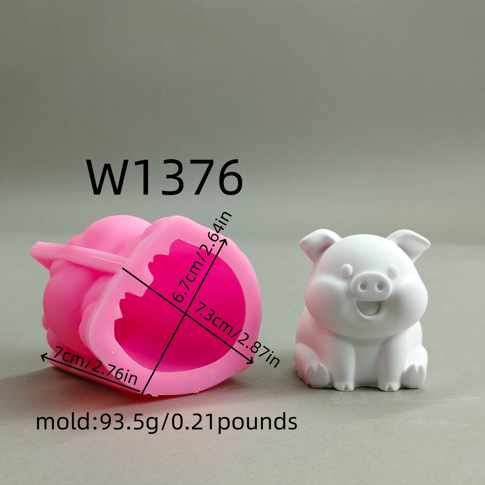Image of Resin Silicone Molds Poultry 3d Decorative Silicone Mold Candle Silicone Mold Gypsum Decorative Silicone Mold Home Decoration Epoxy Resin Mold W1376