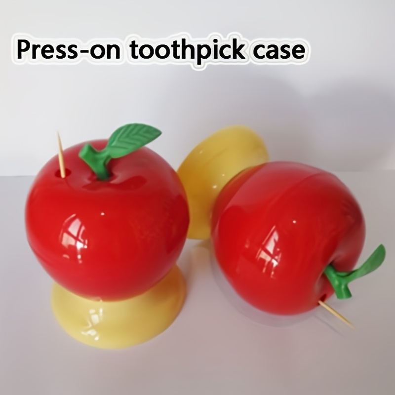 

1pc Shaped Press-on Holder, Novelty Fruit Themed Plastic Dispenser